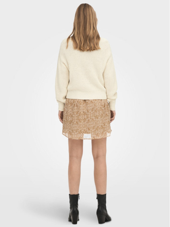 Jacqueline de Yong JDY Justy Krémový dámsky kardigán