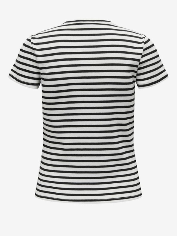 Jacqueline de Yong Čiernobiela dámska pruhovaná košeľa JDY Solar