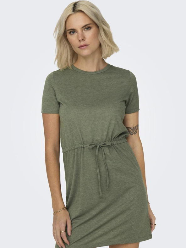 Jacqueline de Yong JDY Dalila Khaki dámske šaty