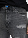 Jack & Jones Tmavosivé pánske džínsové šortky Jack & Jones Tony