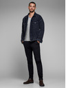 Jack & Jones Svetlošedé pruhované tričko Jack & Jones Basic