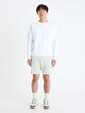 Celio Svetlozelené pánske tepláky Celio Toshort