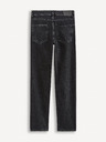 Celio Čierne pánske džínsy Celio C15 straight Fodroit 30