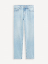 Celio Svetlomodré pánske džínsy Celio C15 straight Fodroit 30