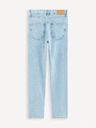 Celio Svetlomodré pánske džínsy Celio C15 straight Fodroit 30