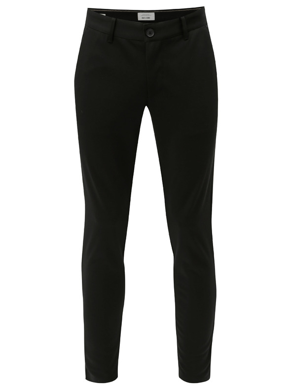 ONLY & SONS Čierne antikorové nohavice ONLY & SONS zn.