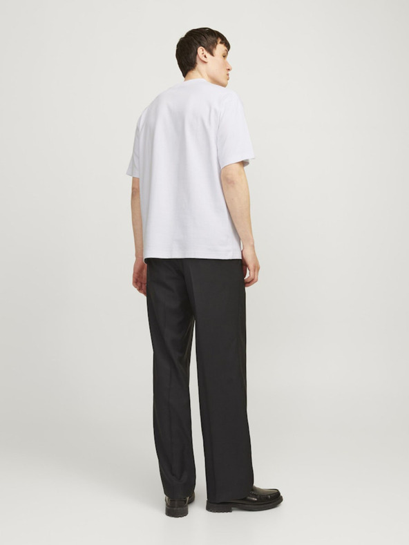 Jack & Jones Biela pánska mikina Jack & Jones