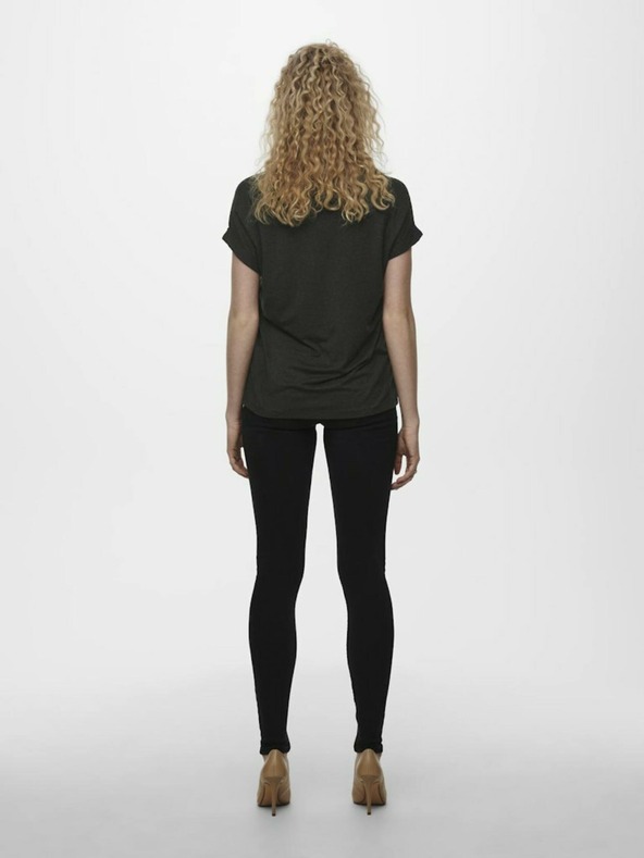 ONLY Tmavosivé dámske tričko ONLY