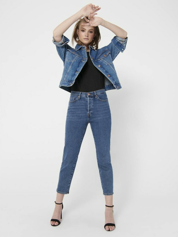 ONLY Tmavosivé dámske tričko ONLY