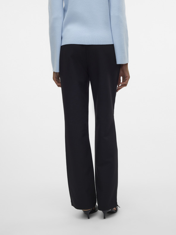 Vero Moda Čierne dámske nohavice Vero Moda Clair