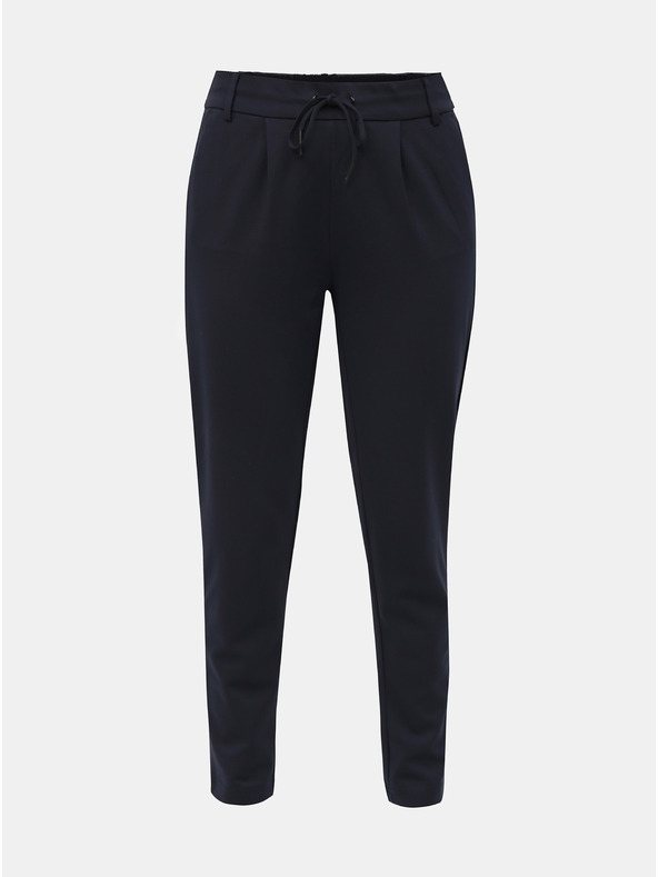 ONLY Tmavomodré nohavice ONLY Poptrash