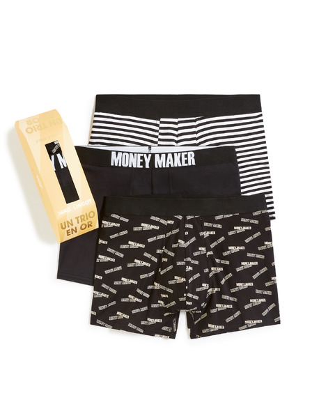 Celio Zlatá tehla Boxerky Darčekové balenie, 3 ks Celio