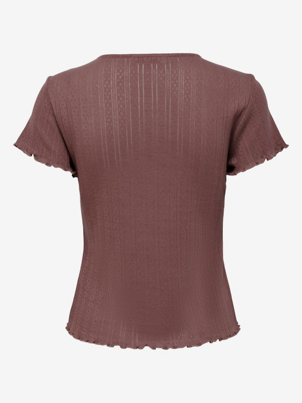 ONLY Vínové dámske tričko ONLY