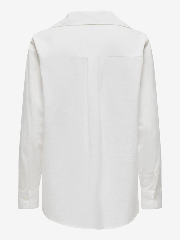 ONLY Biela dámska košeľa JEDINE