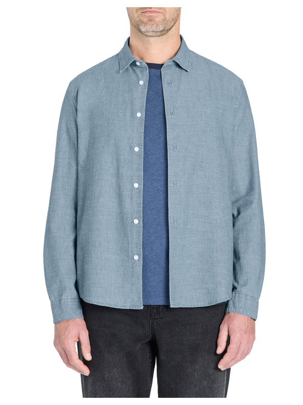 Celio Modrá pánska košeľa Celio Lachambray