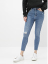 ONLY Modré skinny fit džínsy ONLY Mila