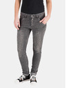 Sam 73 Tmavosivé dámske džínsy slim fit strihu SAM 73