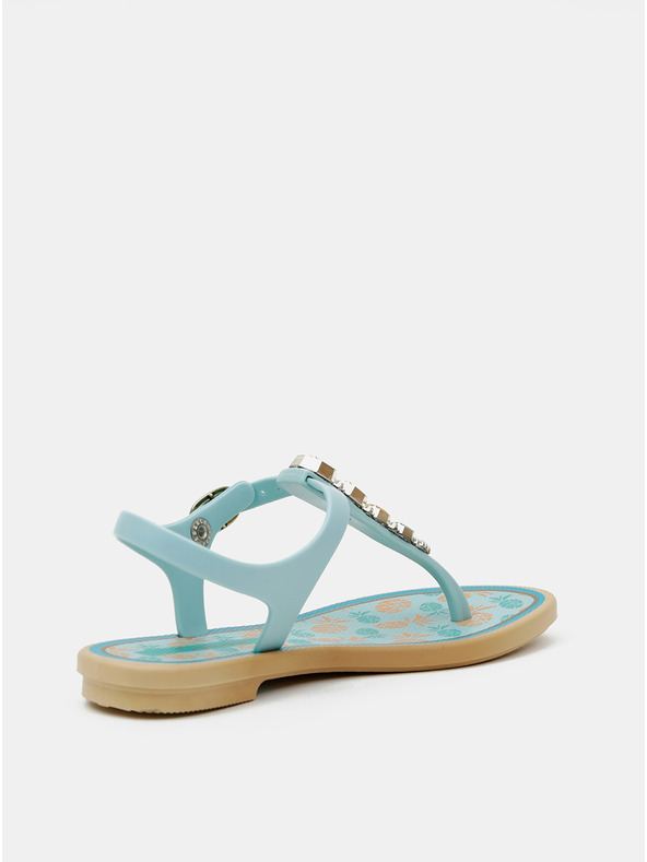Grendha Modré dievčenské sandále Grendha