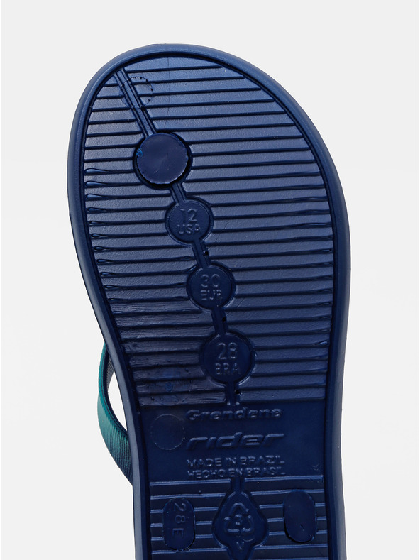 Rider Modré chlapčenské žabky Rider