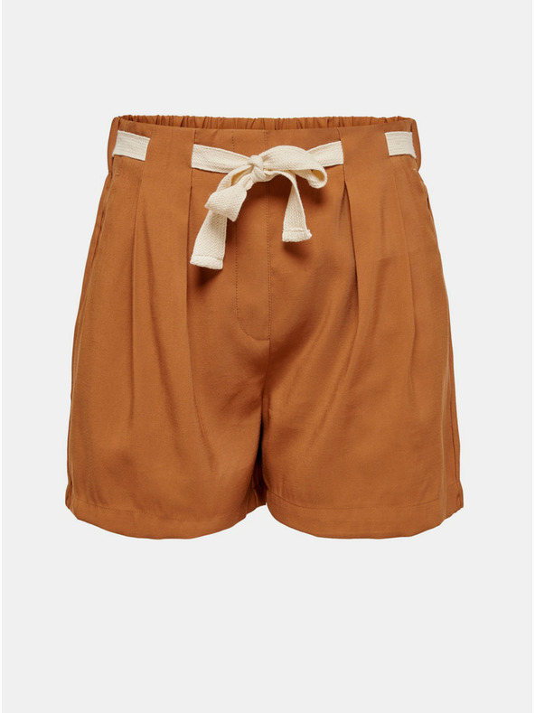 Jacqueline de Yong Hnedé šortky JDY Tomika