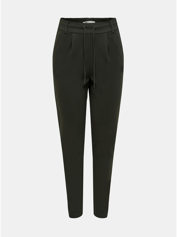 ONLY Zelené nohavice ONLY Poptrash