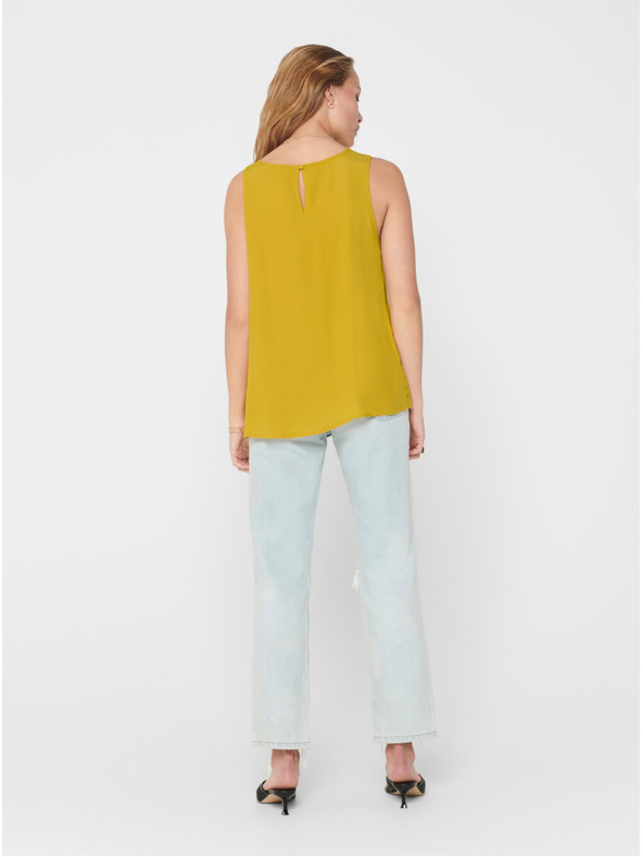 ONLY Horčicový top ONLY Vide