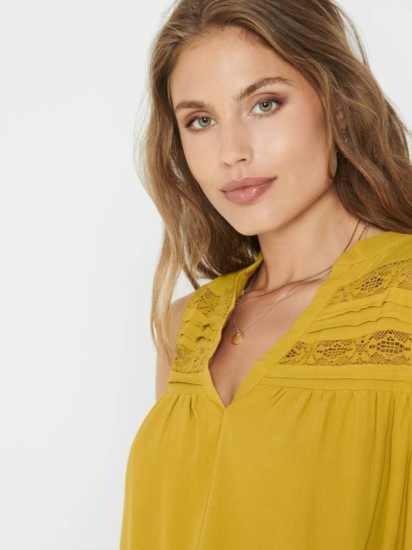 ONLY Horčicový top ONLY Alexa