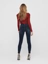 ONLY Tmavomodré skinny fit džínsy ONLY-Blush