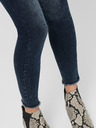 ONLY Tmavomodré skinny fit džínsy ONLY-Blush