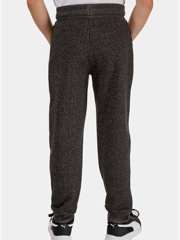 Sam 73 Šedé dievčenské pruhované tepláky so šerpou SAM 73 Lexi