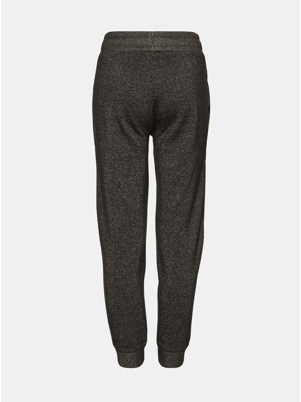 Sam 73 Šedé dievčenské pruhované tepláky so šerpou SAM 73 Lexi