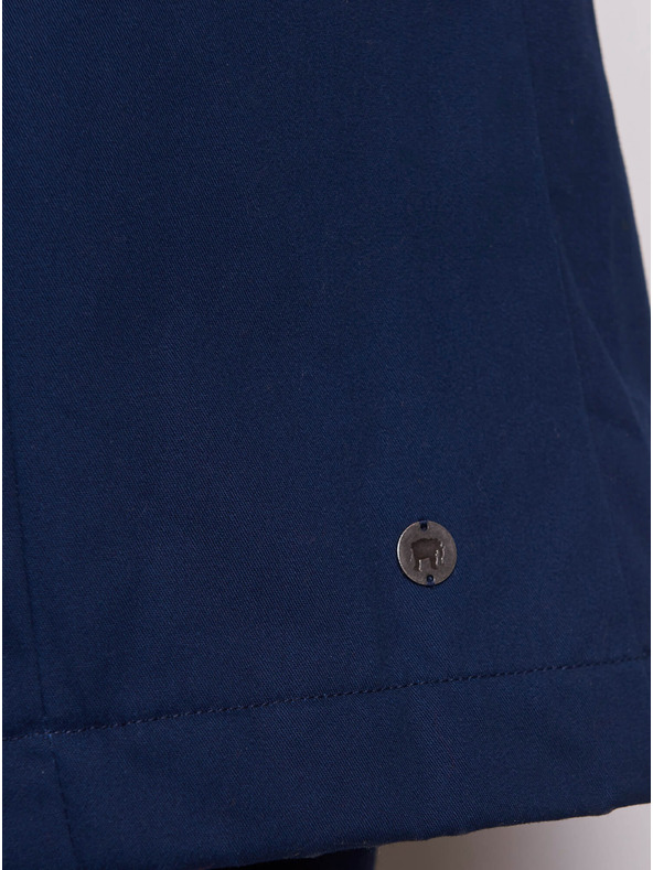 Tranquillo Tmavomodrý dámsky zateplený trenčkot Tranquillo