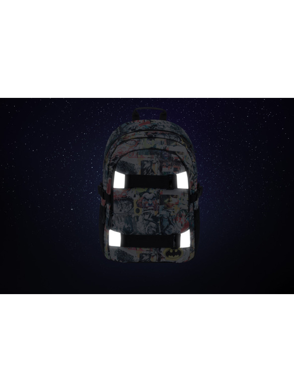 BAAGL  BAAGL 3 SET Skate Batman Comics: batoh, etue, vrecko