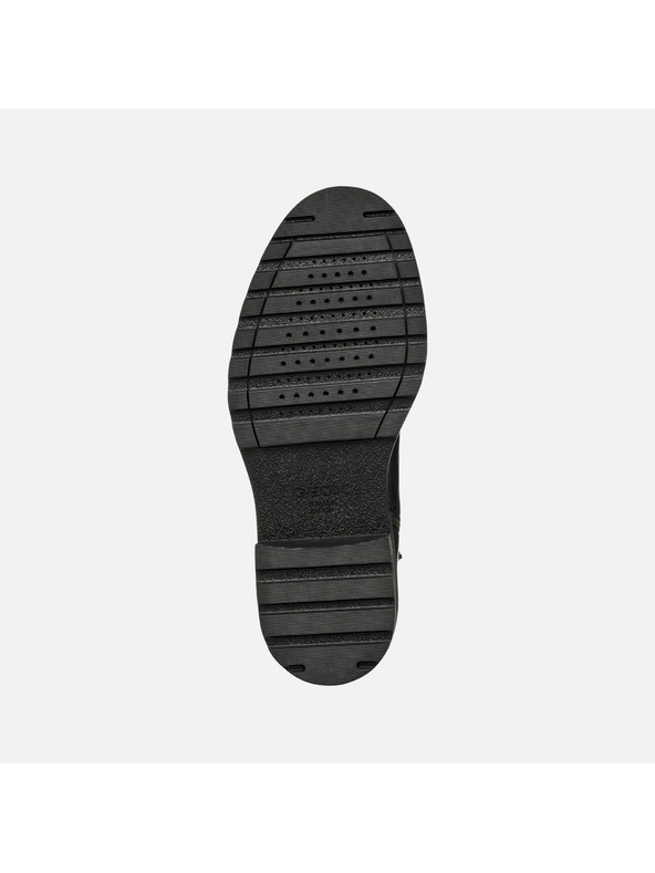 Geox Čierna pánska členkové topánky Geox Redclif