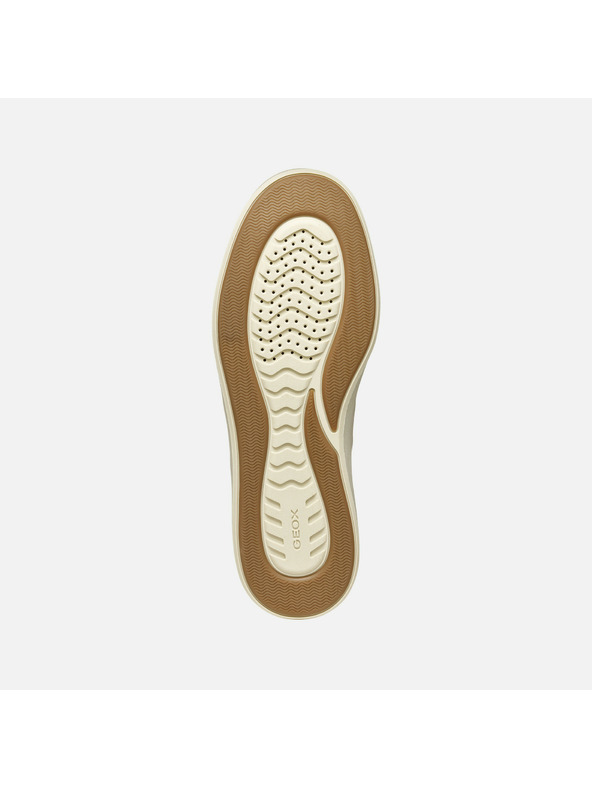 Geox Krémové pánske tenisky Geox Baltmoore