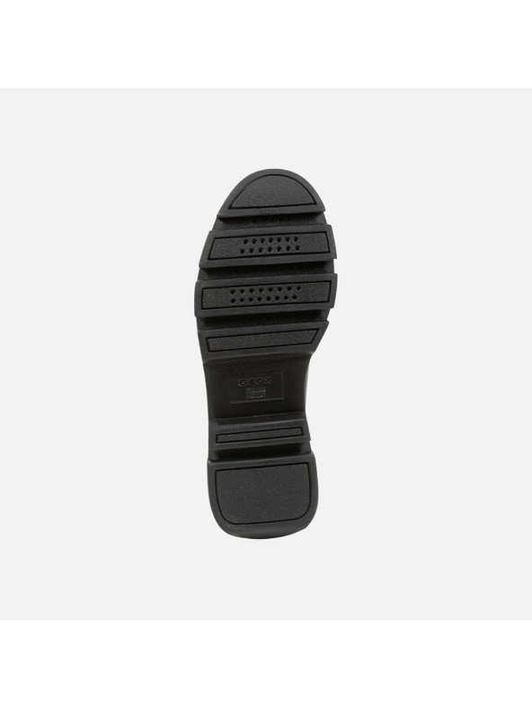 Geox Čierne dámske mokasíny Geox Vilde