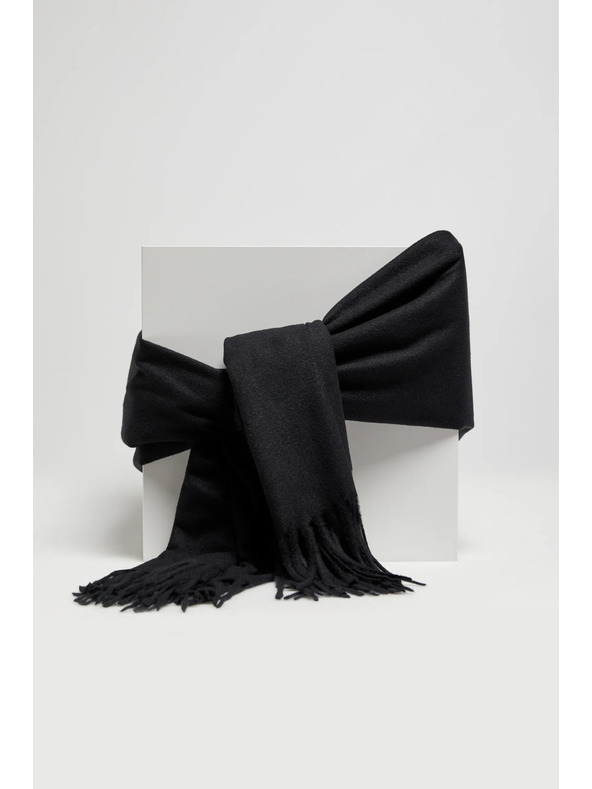 Moodo Čierna dámska šál
