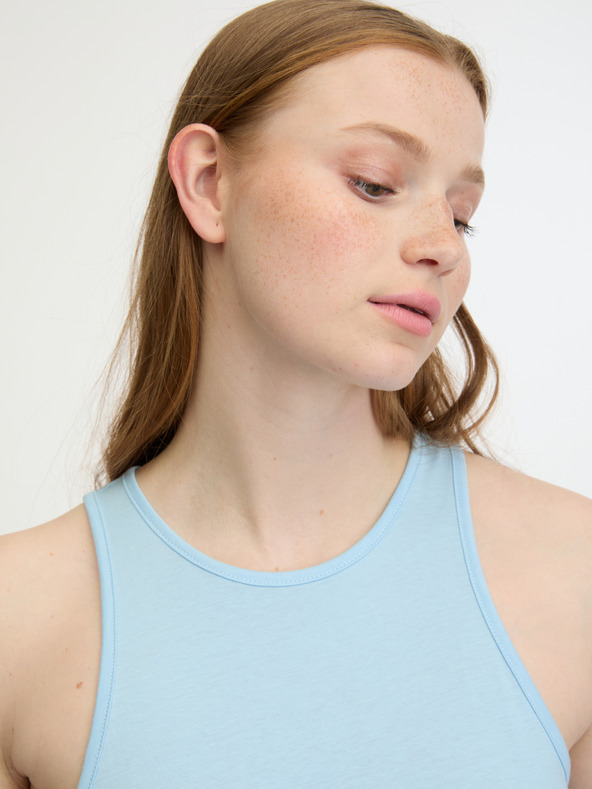 ONLY Svetlomodré dámske základné maxi šaty ONLY May