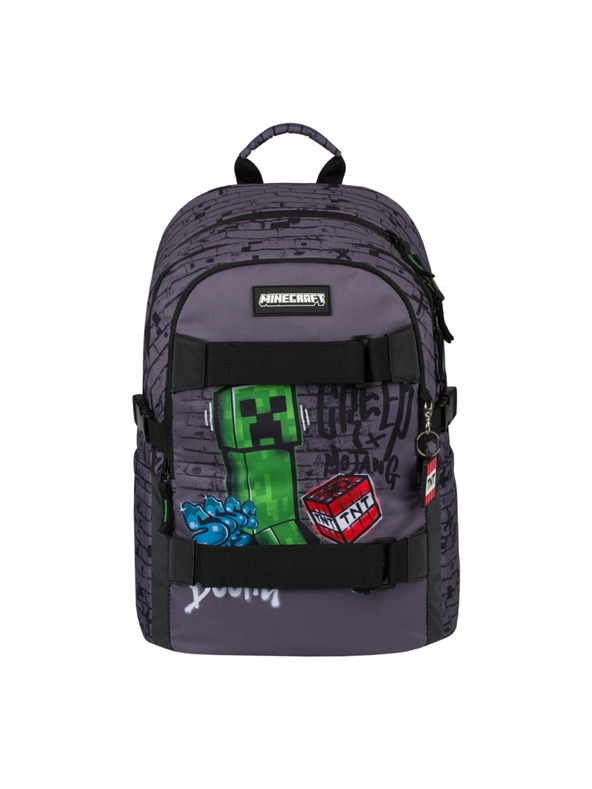 BAAGL  BAAGL Školský batoh Skate Minecraft TNT