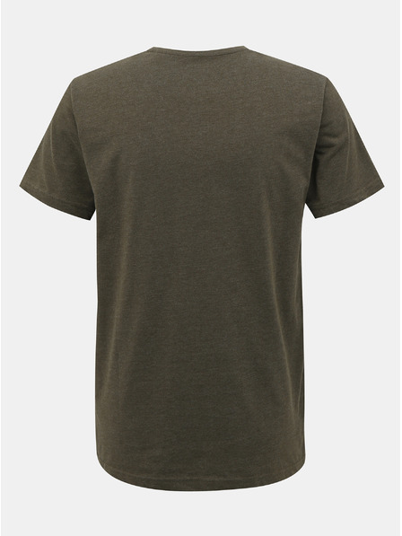 Sam 73 Khaki pánske basic tričko SAM 73