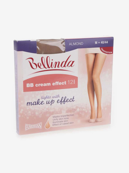 Bellinda Bellinda BB CREAM 12 DEN Dámske telové pančuchové nohavice s make-up efektom
