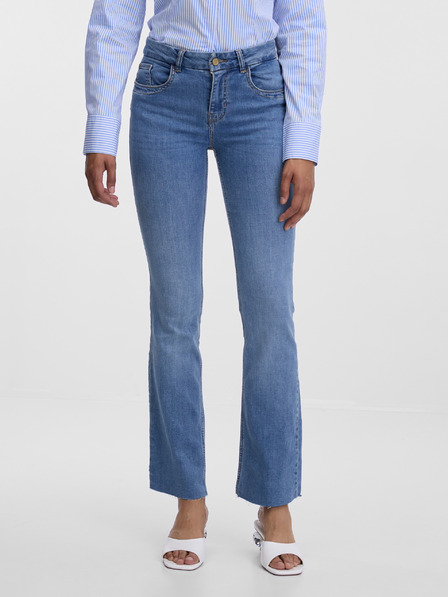 Orsay Svetlomodré dámske bootcut džínsy ORSAY