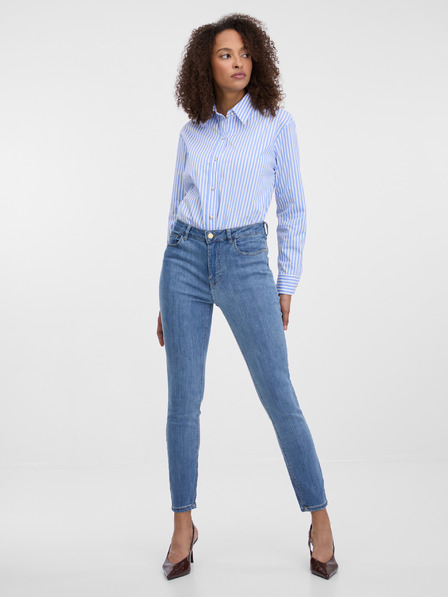 Orsay Svetlomodré dámske skinny fit džínsy ORSAY
