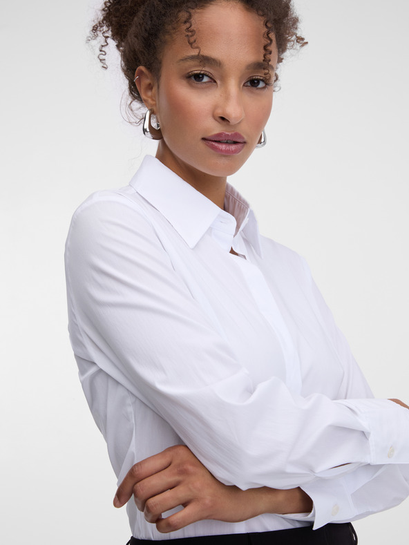 Orsay Biela dámska košeľa ORSAY