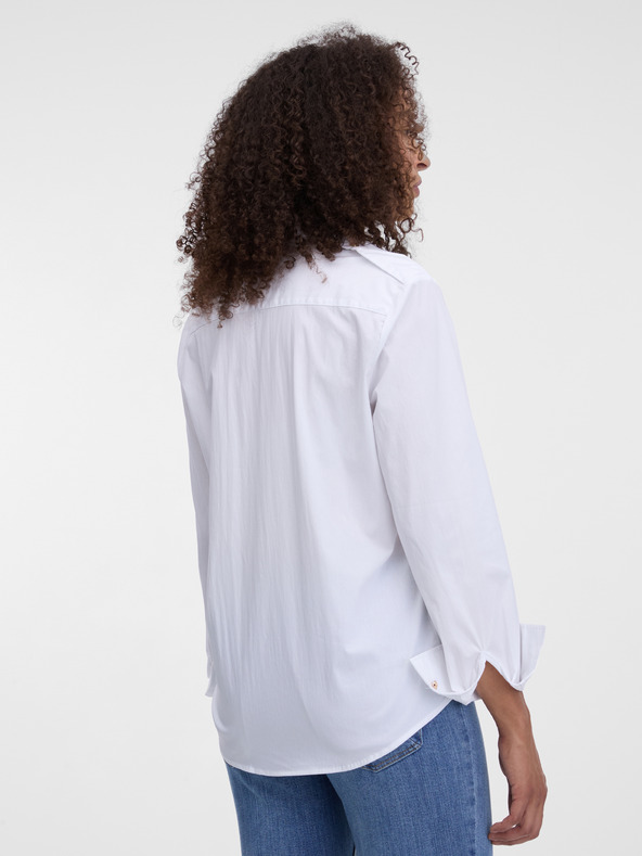 Orsay Biela dámska košeľa ORSAY