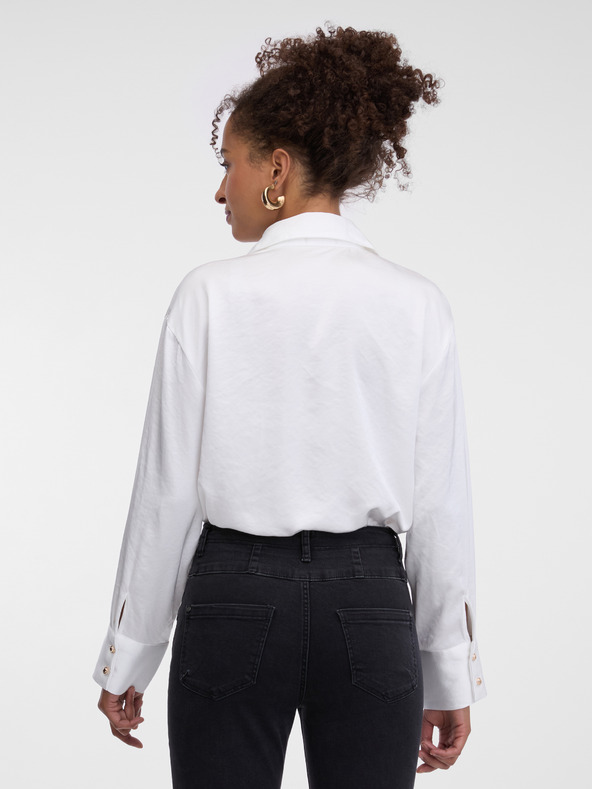 Orsay Biela dámska košeľa ORSAY