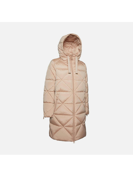 Geox Ružová dámska parka Geox Allenie