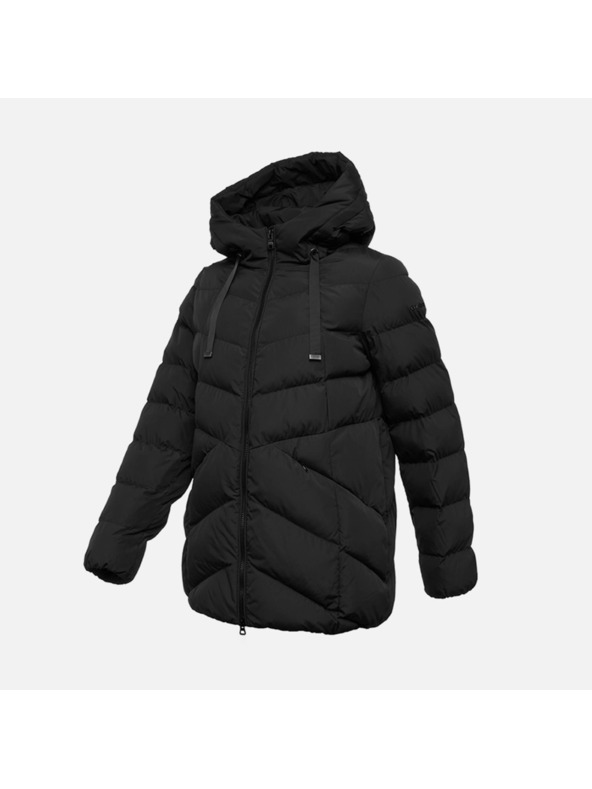 Geox Čierna dámska bunda Geox Anylla