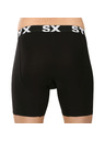 Styx Pánske boxerky Styx long športová guma čierne