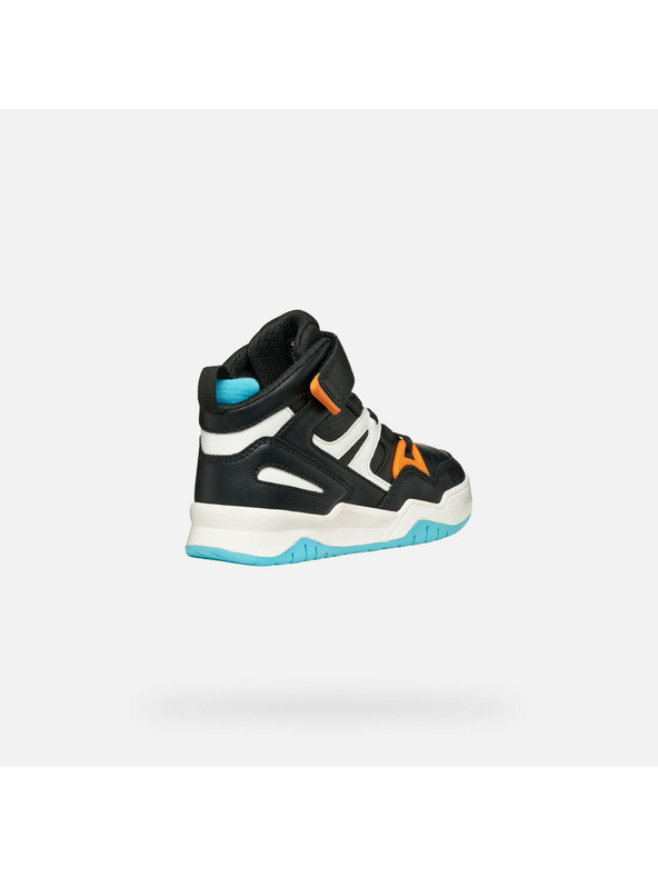 Geox Čierne chlapčenské tenisky Geox Perth